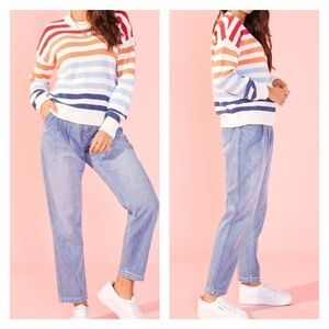 Revolve Mink Pink Without A Doubt Stripe Sweater